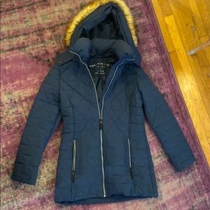 Andrew Marc Navy winter coat